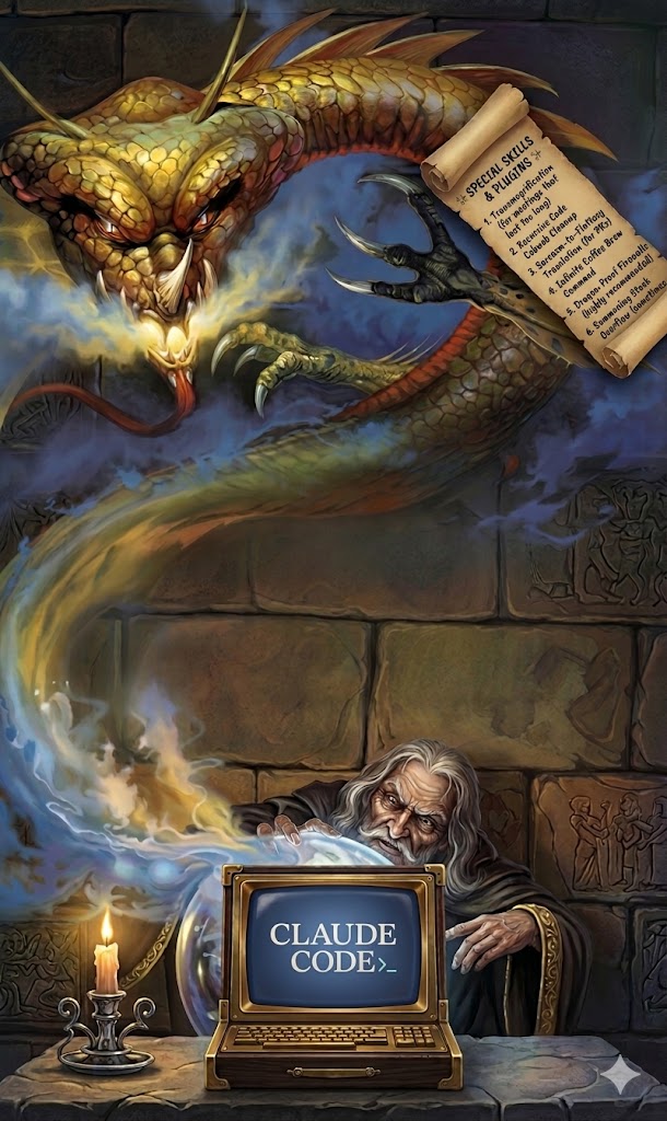 The Warlock of Firetop Mountain — Claude Code